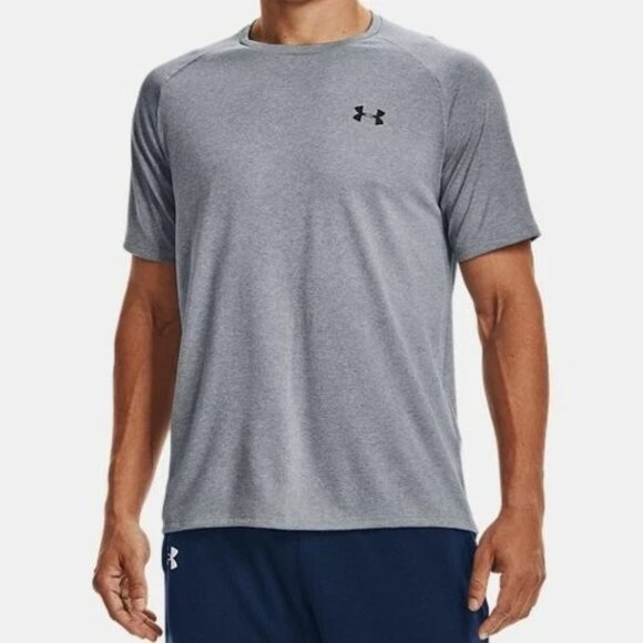 Under Armour Grey Short Sleeve T-shirt Size Medium - Picture 1 of 7